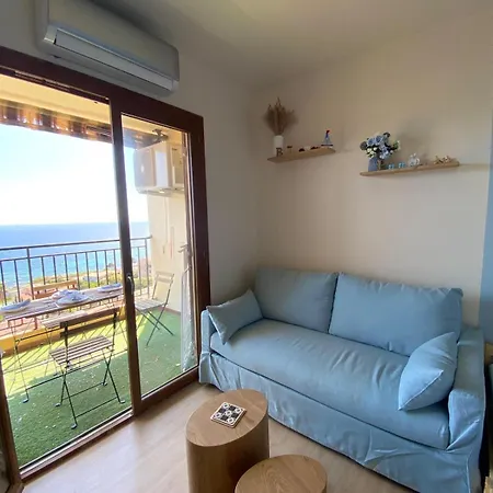 Vue Exceptionnelle !! Bien Calme Et Lumineux Sur La Prestigieuse Route Des Sanguinaires A Appartamento *